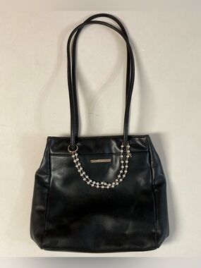 Vintage 90’s Nine West Vegan Black Tote